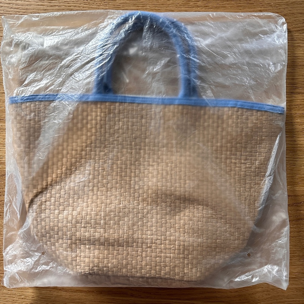 Straw Tote Summer Basket Bag